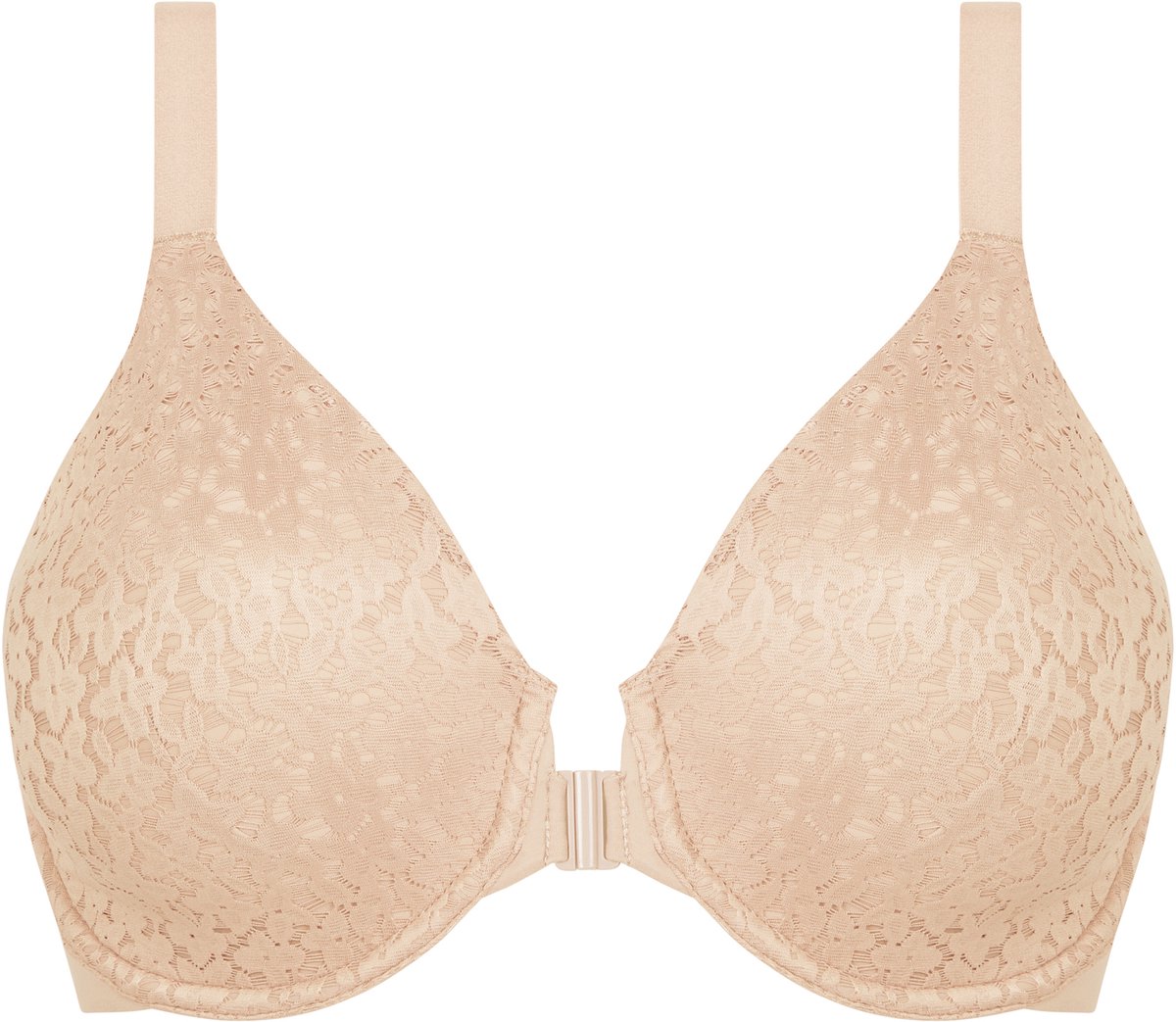 Chantelle Norah - Bedekkende beugelbh - Voorsluiting - Racerback - Soft Feel - GOLDEN BEIGE