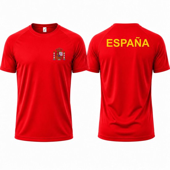 Landenteams - Spanje - WK 2026 - Maat X: - voetbal spullen - voetbaltenue - voetbal shirt