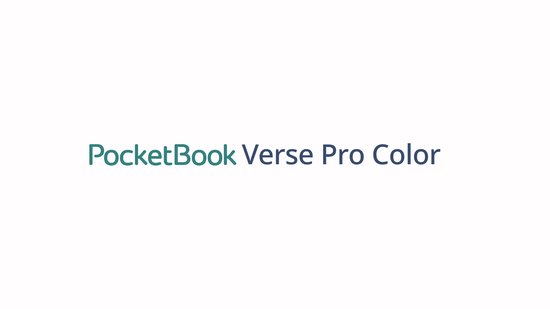 PocketBook Verse Pro Color e-reader – 6 inch E Ink Kaleido 3 kleurenscherm – 16 GB – waterdicht – Sage Glow