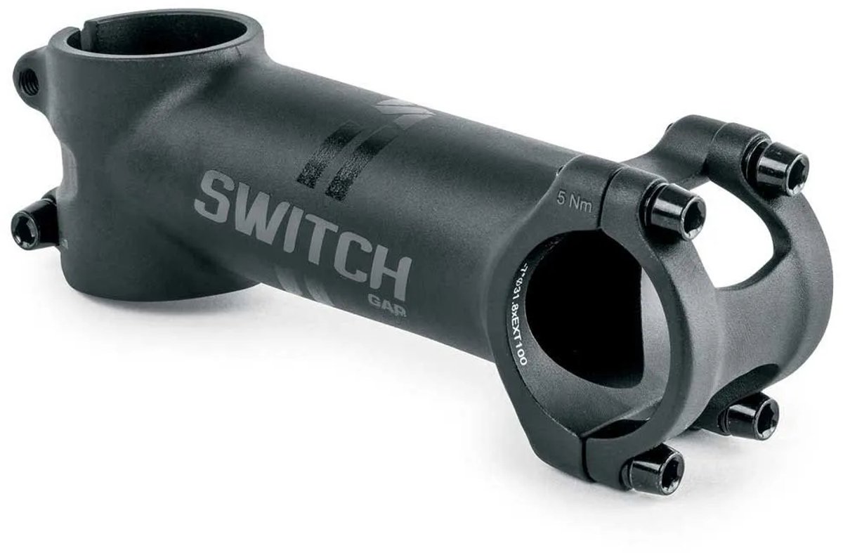 Switch Gap 31.8 Mm Fiets Stuurpen Zilver 90 mm / ±7º