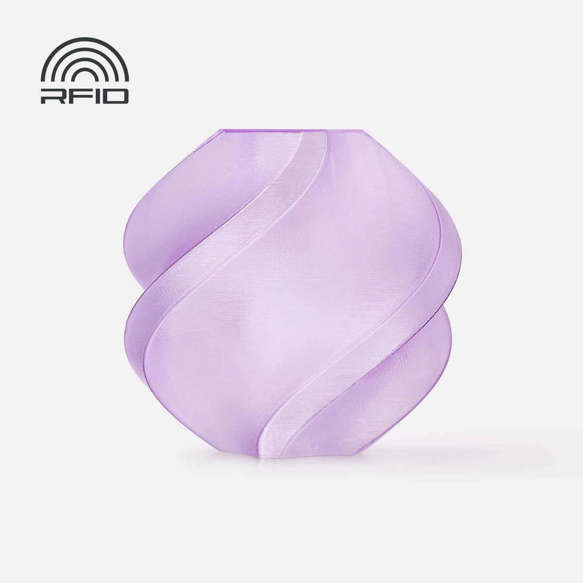 Bambu Lab PETG Translucent Purple zonder spoel 1.75mm