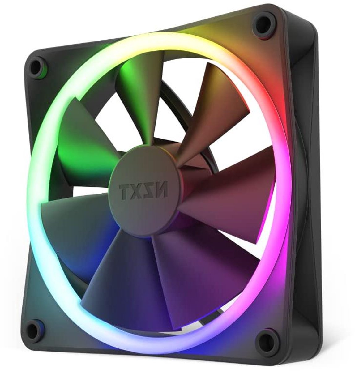 PC Ventilator - RGB Fan - Computer Koeling - Individuele LED's - 120mm - Zwart