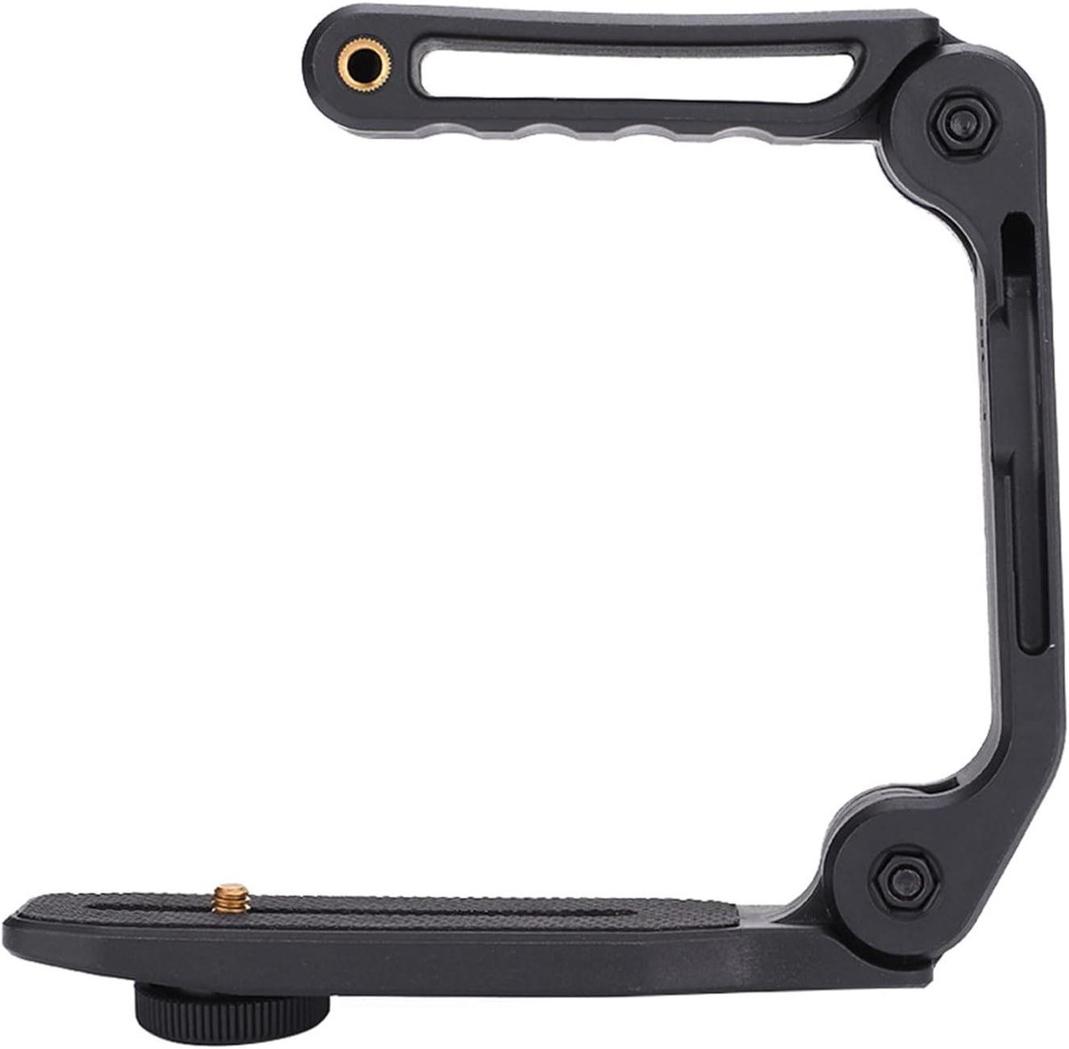 Camerahandgreep - U-Grip Stabilisator - Video Opnames Maken - Opvouwbaar Ontwerp - 11 x 16 cm - Zwart