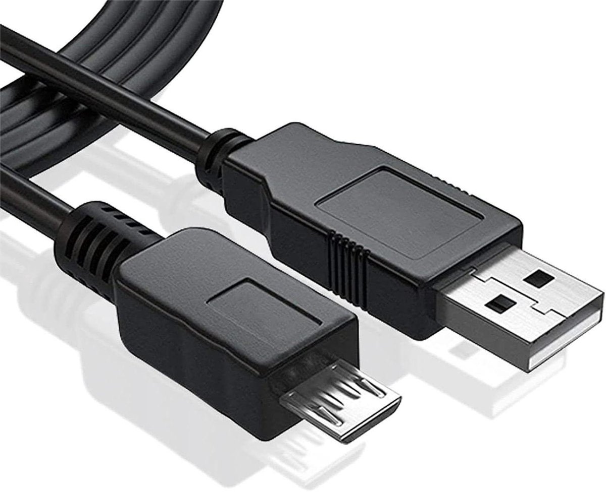 Oplaadkabel - Netsnoer - Apparaat Opladen - Snel Laden - 1 meter - Zwart