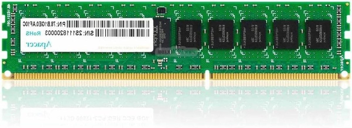 RAM Geheugen - Intern geheugen - Computer Upgrade - Hoge Snelheid - 8 GB - Zwart