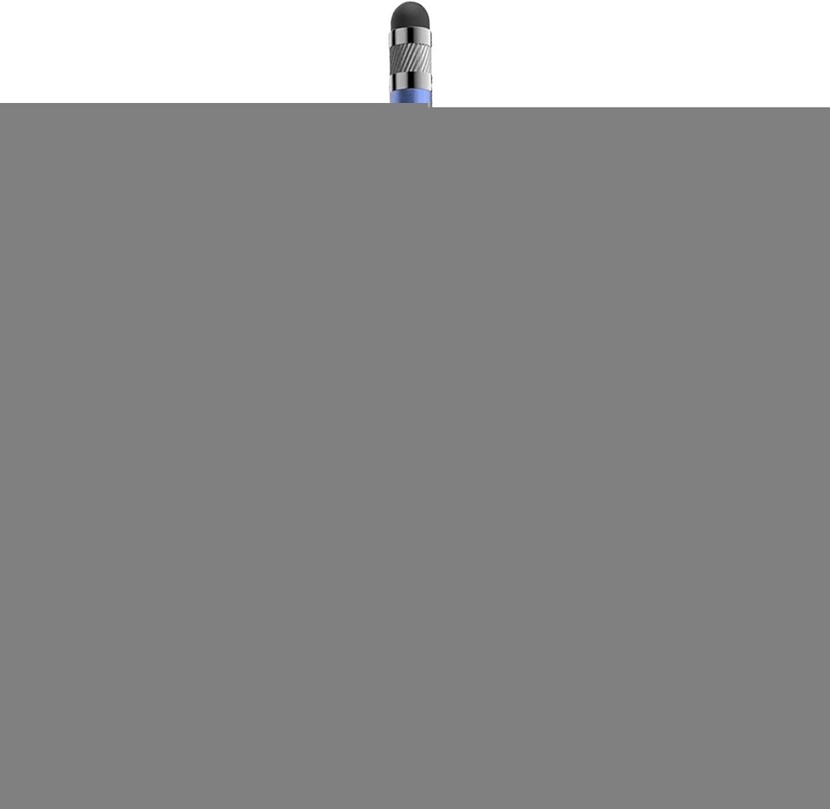 Touchscreen Pen - Stylus Pen - Tekenen en Schrijven - Dubbele Punt - 134 cm - Blauw