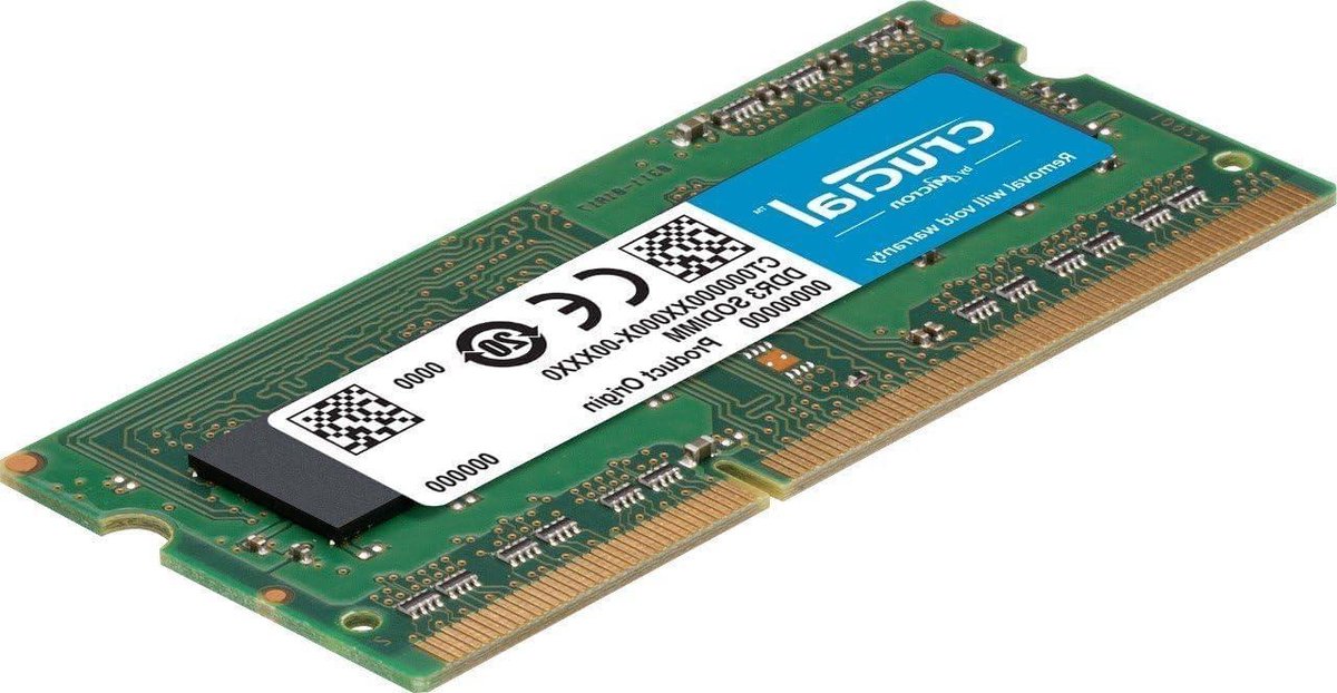 Notebook Geheugen Module - Laptop RAM - Snellere Prestaties - Energiezuinig 1.35V - 8 GB - Niet Van Toepassing