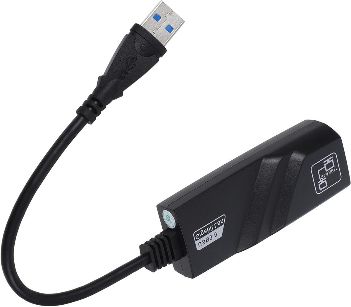 USB Netwerkadapter - Ethernet Converter - Snelle Internetverbinding - Plug-and-Play Installatie - 1000 Mbps - Zwart