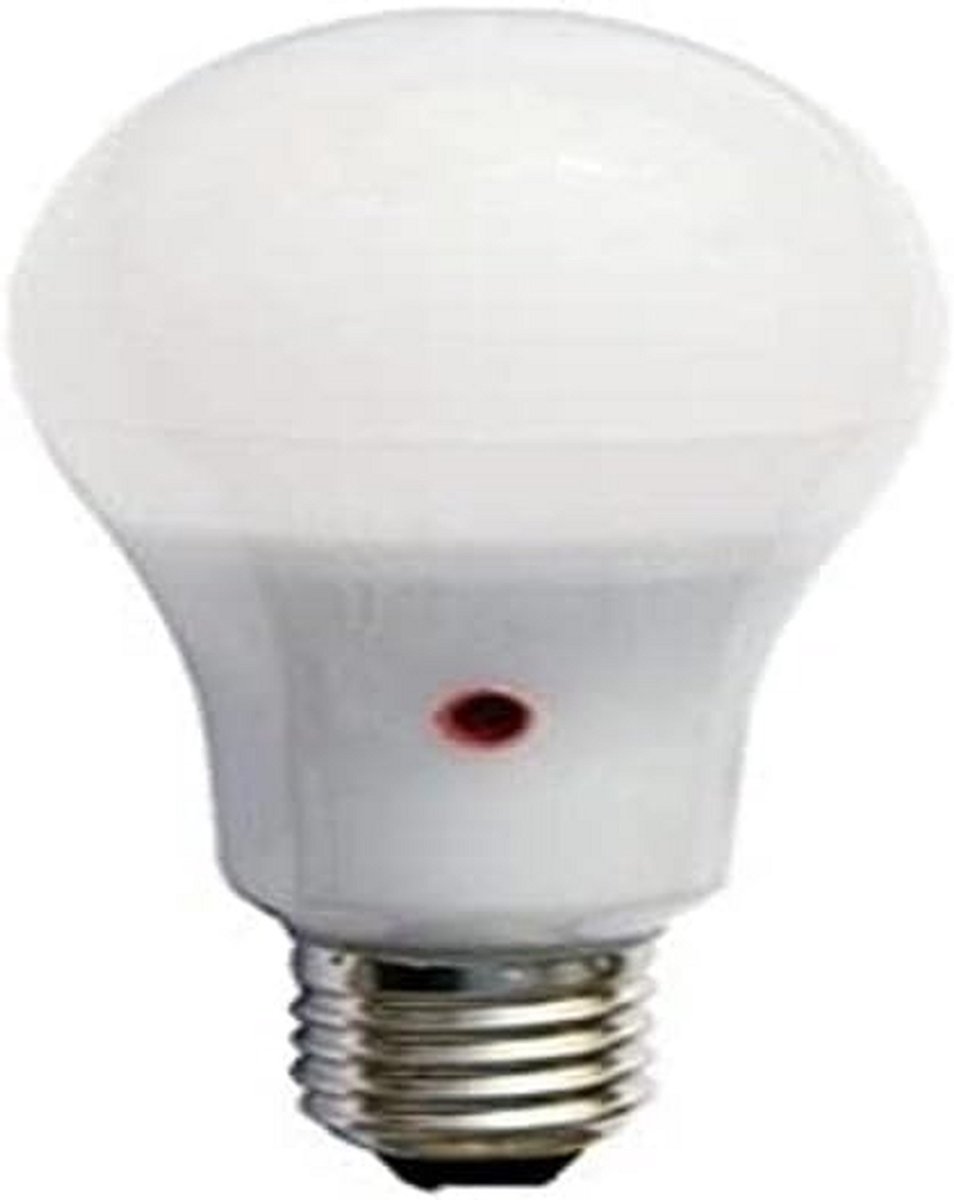 LED Standaard Lamp met Schemersensor E27 12W Warm Wit Licht