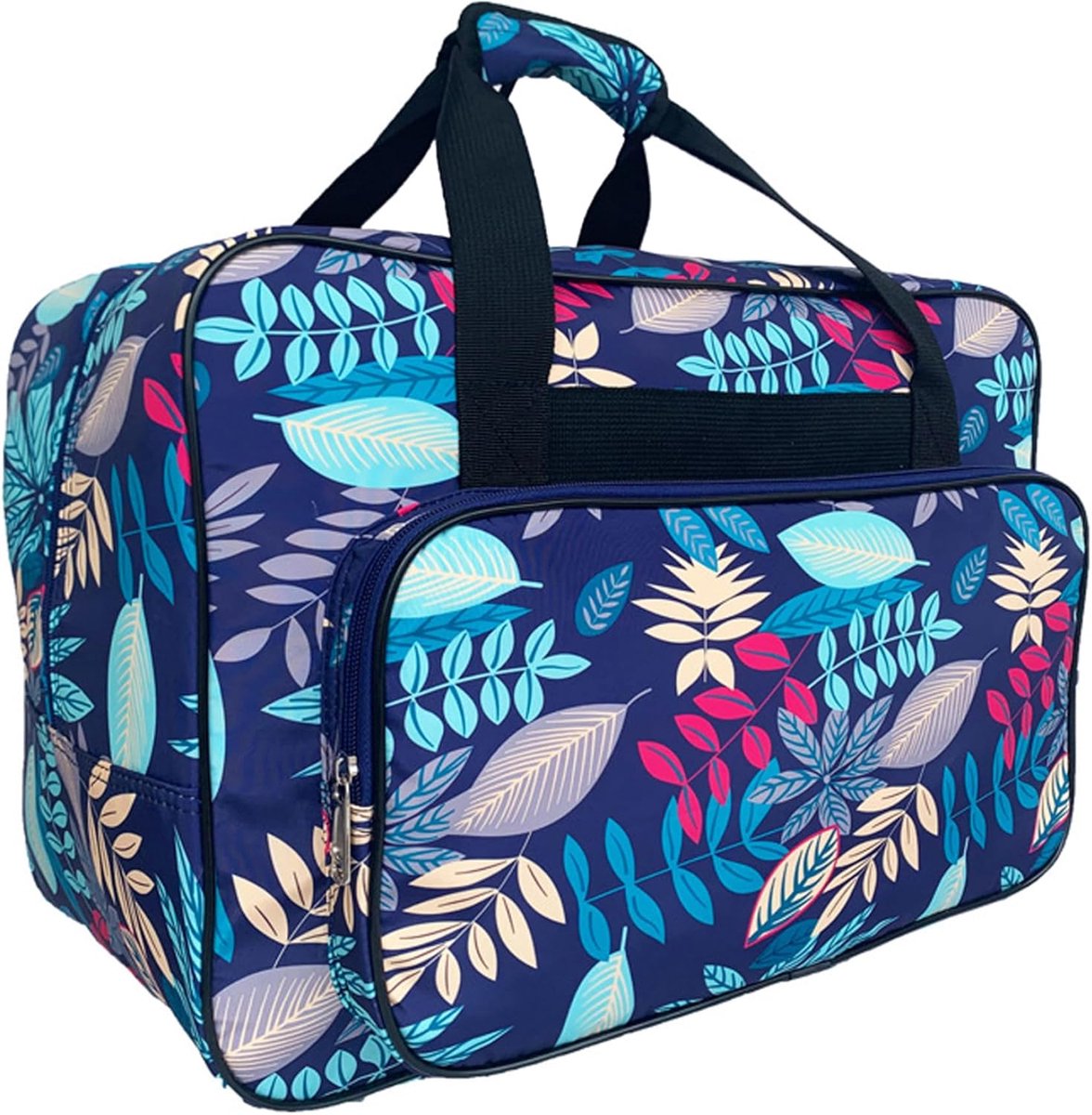 Naaimachine Tas - Opbergkoffer Naaien - Naaimachine Transport - Waterbestendig Nylon - 48 x 36 x 1.5 cm - Blauw