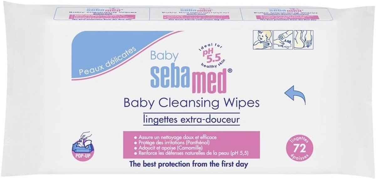 Extra Zachte Baby Billendoekjes 72 Stuks