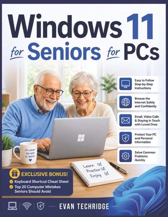 Windows 11 for Seniors for PCs - cover