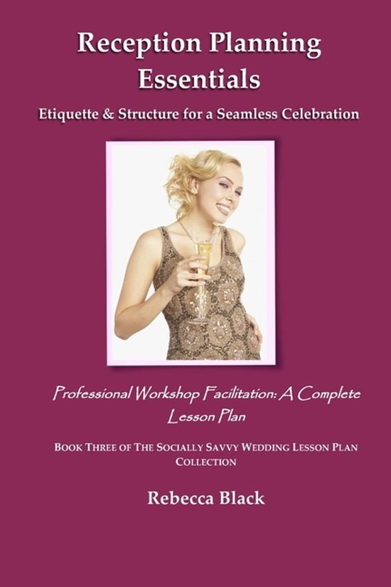 The Socially Savvy Wedding Lesson Plan Collection- Reception ... - cover