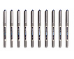 uni-ball - Pak van 12 Eye Fine UB-157 - Blauwe Inkt Rollerball Pennen - Mitsubishi Pencil - 0.7mm Punt - Watervaste Super Inkt voor Kantoor, School & Dagelijks Schrijven - Constante Inktstroom