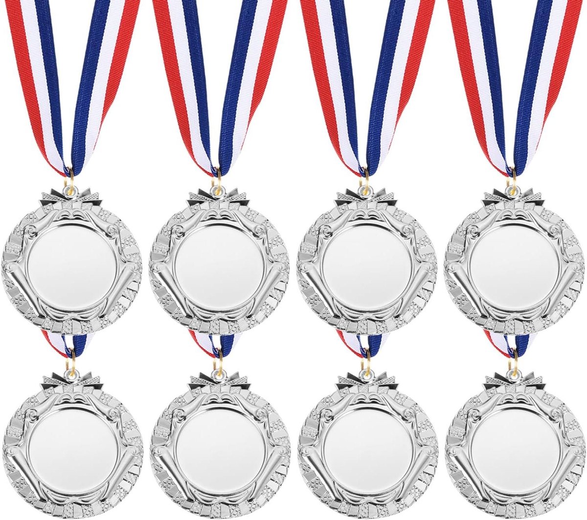 Award medailles - Prijs winnaar - Sport evenementen - Zinklegering materiaal - 65 cm diameter - Zilver