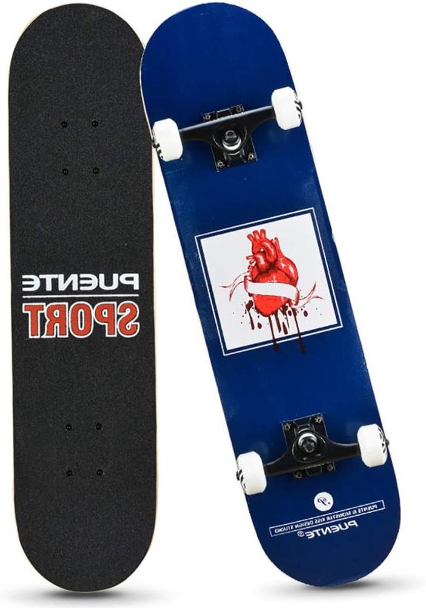 Skateboard Cruiser Board Stunts Uitvoeren Dubbele Kick Dek 31 x 8 inch