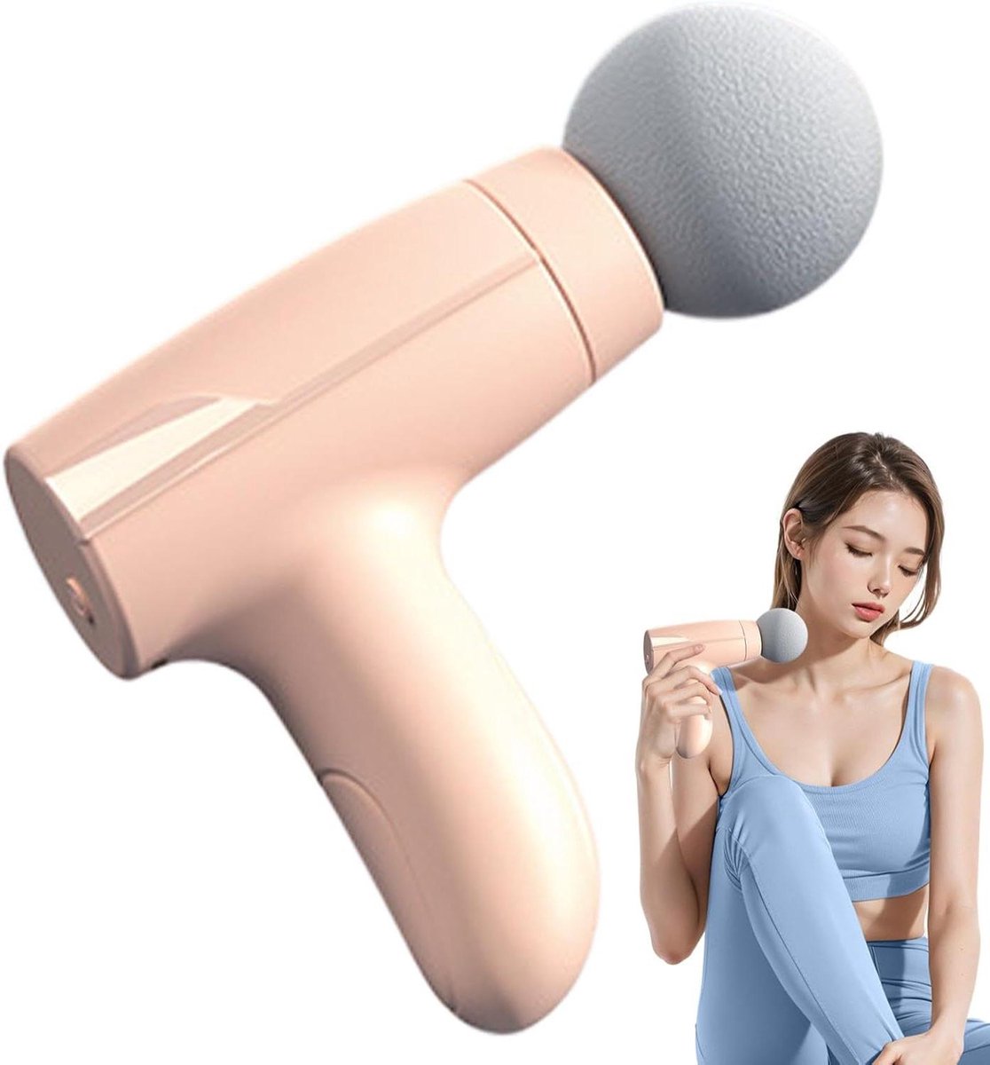 Deep Tissue Massager - Handheld Body Massager - Spierherstel Bevorderen - Stille Werking <40dB