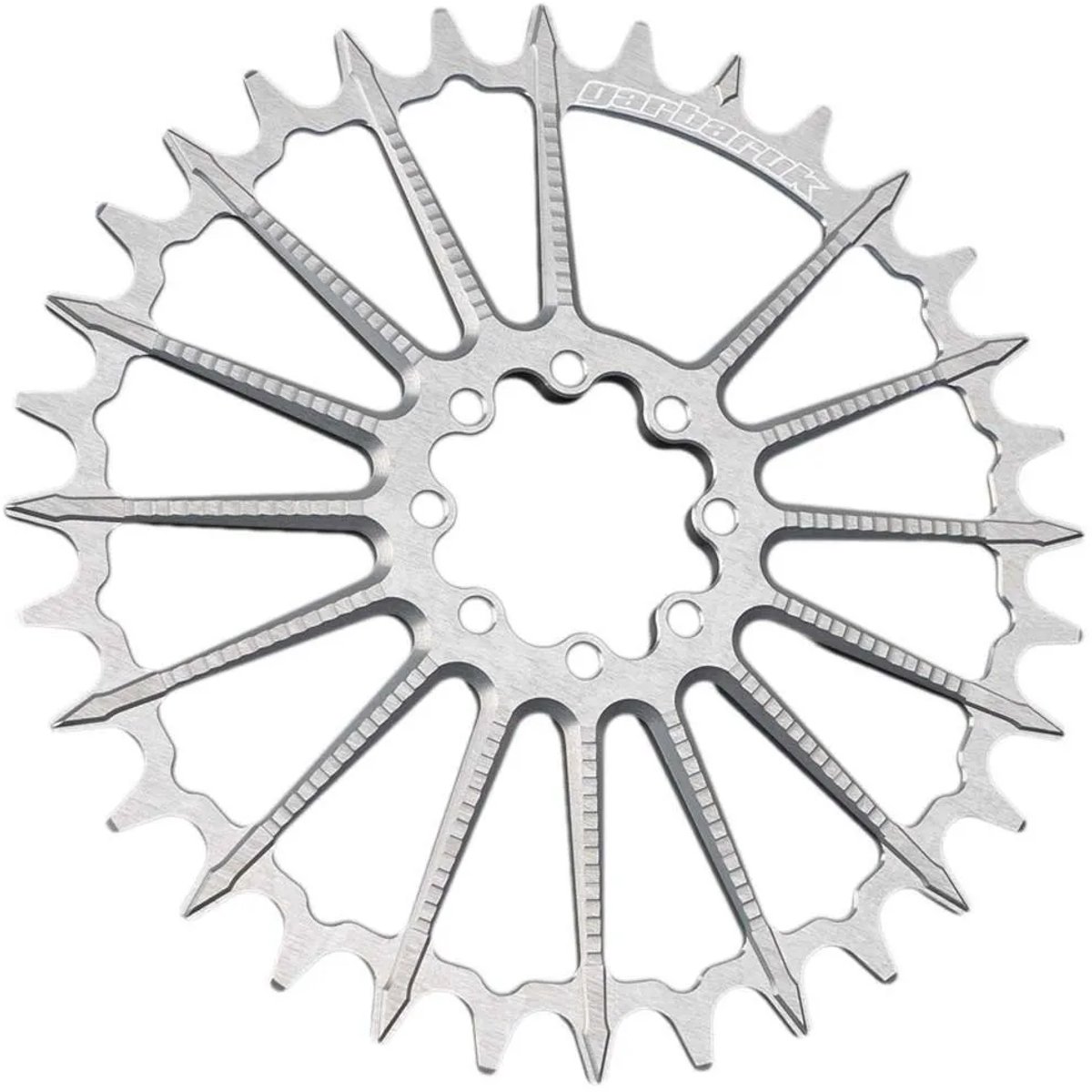 Garbaruk Dm Mtb Sram 8-bolt Boost Ovaal Kettingblad Zilver 36t