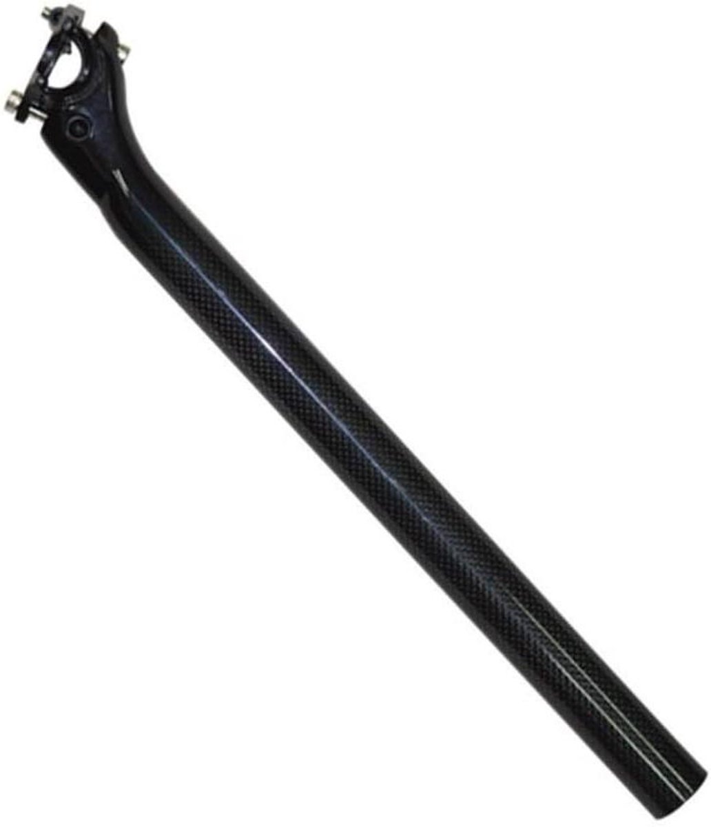 Zadelpen Fiets - Carbon Zadelpen - Comfortabel Fietsen - Lichtgewicht Carbon - 27.2/31.6mm 350/400mm - 3K Mat