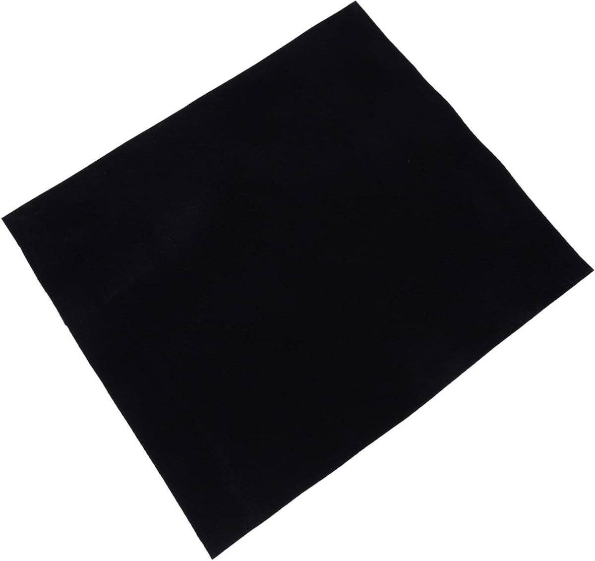 Fotografie Achtergrond - Studio Doek - Video Opnames - Niet Reflecterend - 100x100cm - Zwart