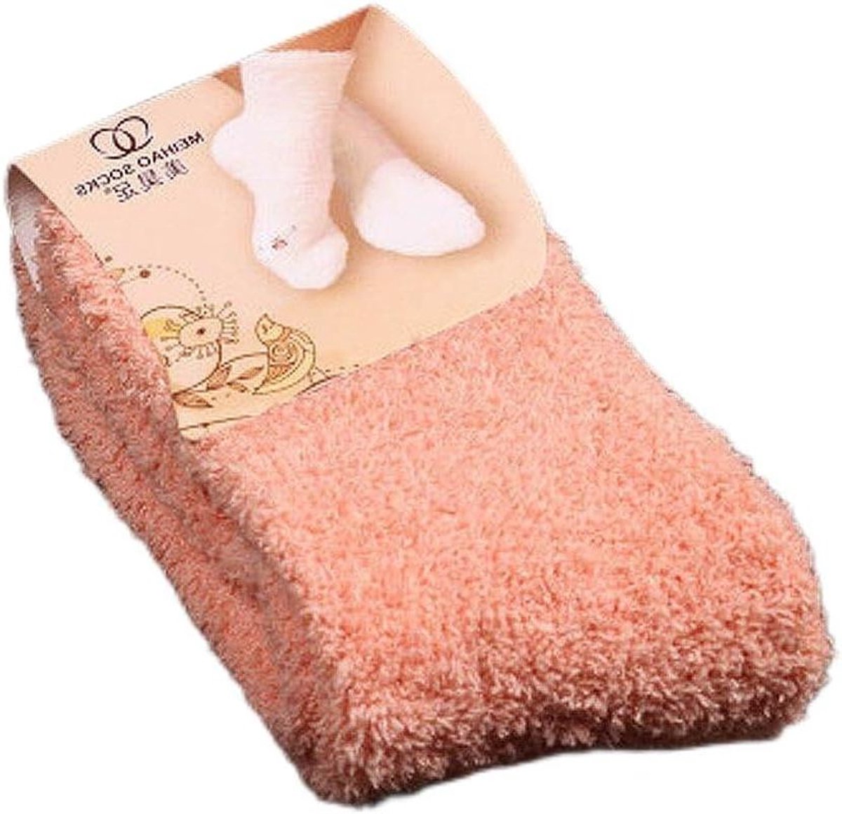 Huissokken Dames - Warme Sokken - Comfort Thuis - Coral Fleece Materiaal - One Size - Multicolor