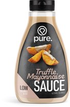 Pure. Low Carb Sauce - Truffle Mayo - 425ml - caloriearm & vetarm - dip saus - dieet