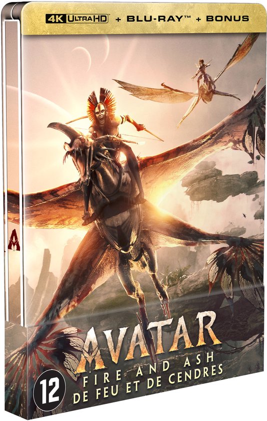 Avatar - Fire And Ash (4K Ultra HD Blu-ray) (Limited Edition) (Steelbook)
