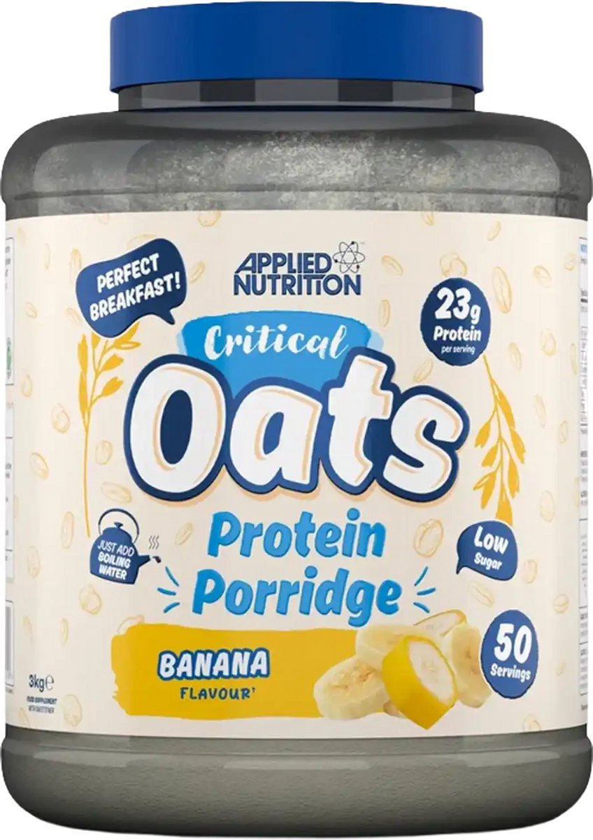 Critical Oats Protein Porridge - 3000 g - Banana