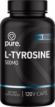 Pure. - L-Tyrosine - semi-essentieel aminozuur - 500mg per capsule