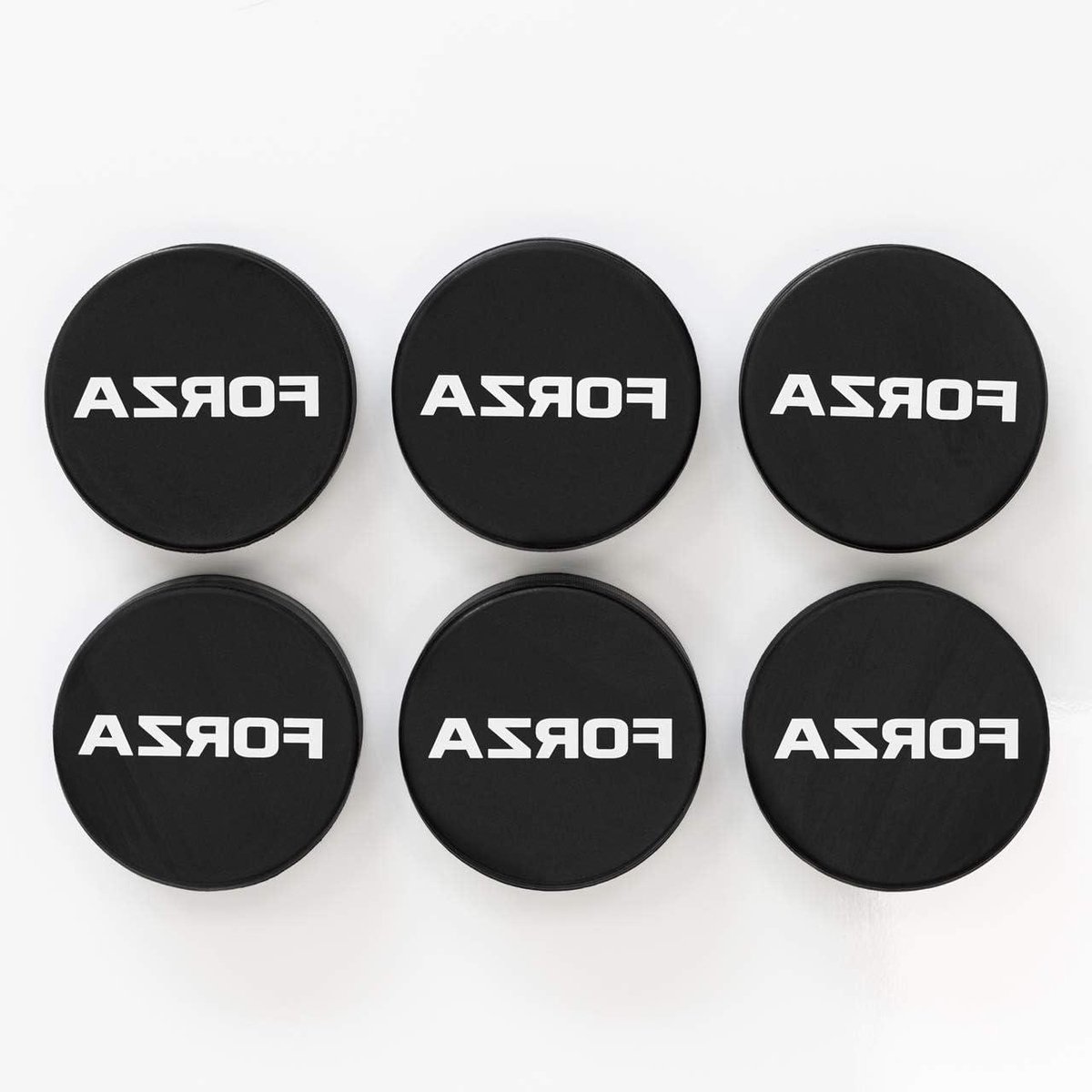 IJshockey Pucks - Sport Pucks - Wedstrijd Training - Duurzaam Rubber - Pack van 12 - Zwart