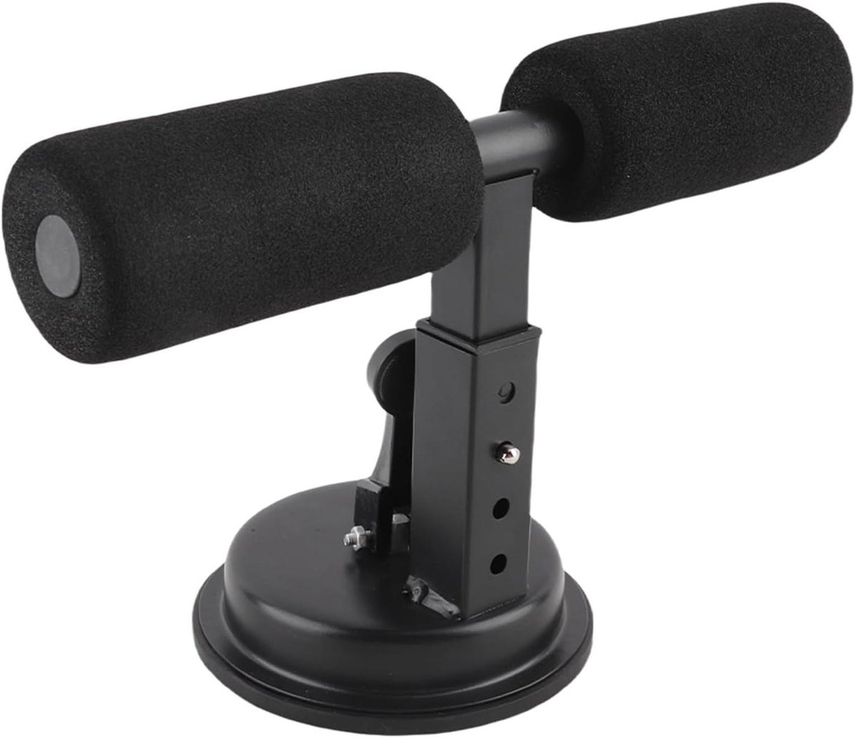 Zit Assistent - Fitness Hulpmiddel - Buikspier Training - Grote Zuignap - 27 cm - Zwart