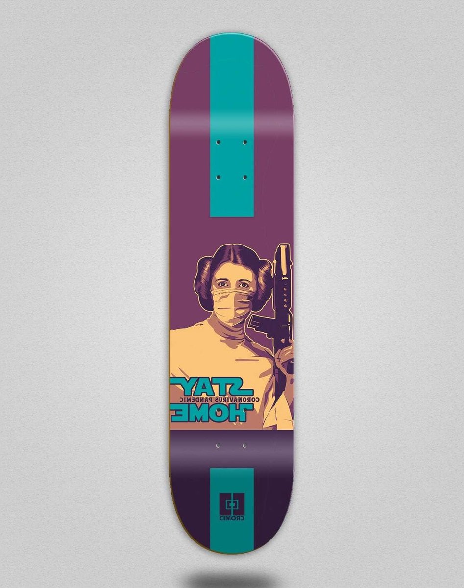 Skateboard Deck Compleet Board Street Skate Inclusief Griptape 8.5 Inch Niet gespecificeerd