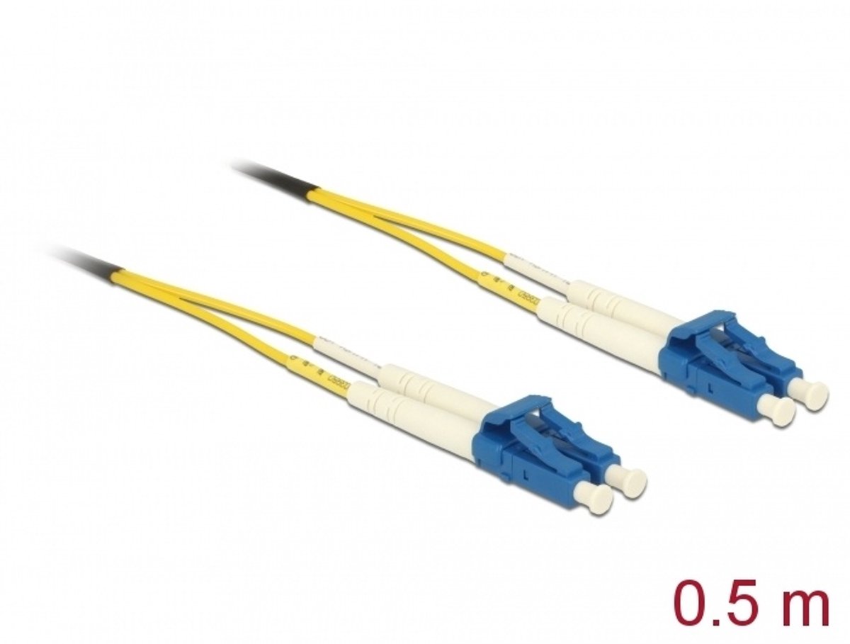 Kabel optische vezel LC> LC Singlemode OS2 0,5 m