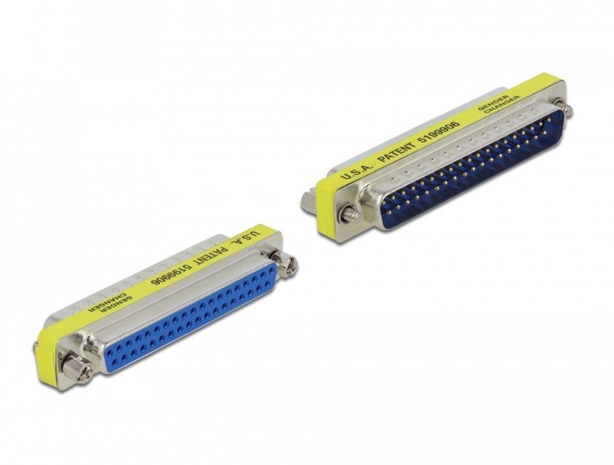 Delock D-Sub 37 pin Adapter male to female - Port Saver