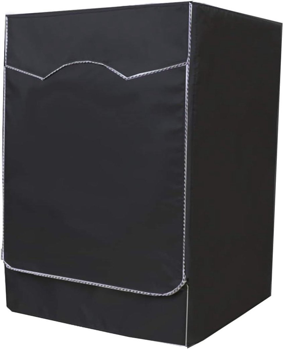 Wasmachine Drogerhoes Apparaatbeschermer Apparaat Beschermen Waterdicht Oxford Materiaal 27x31x38 inch Zwart