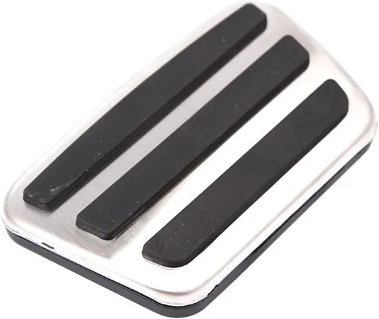 Pedaalhoezen RVS - Voetpedalen Pad - Verbeter Rijervaring - Antislip Rubberstrips - 2 Stuks - One Color — afbeelding 4