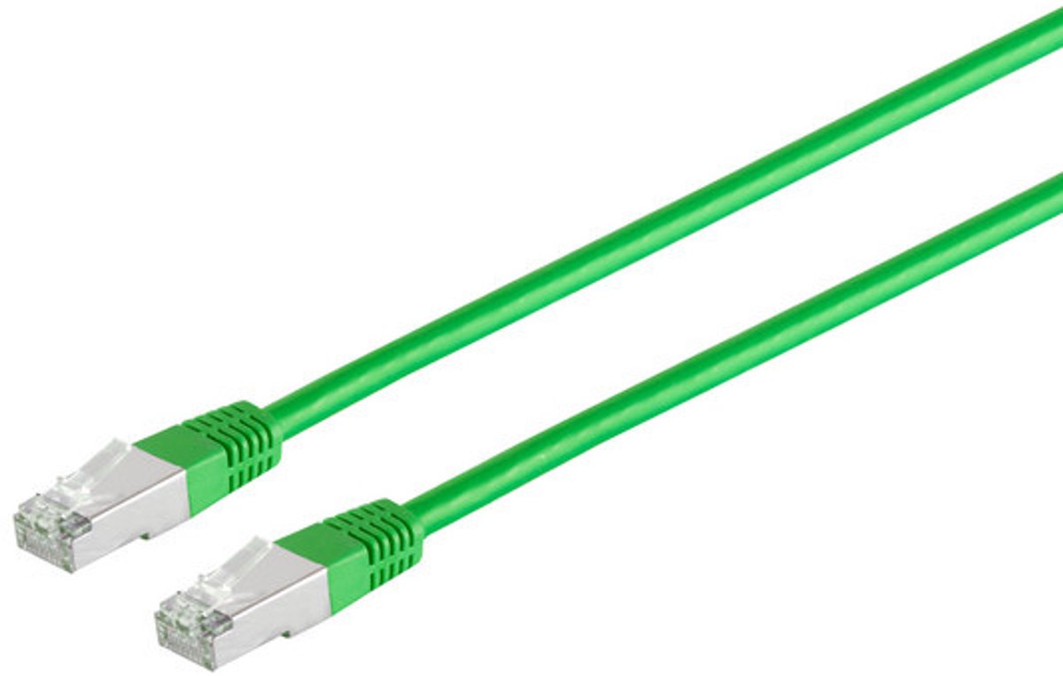 S/CONN Cat. 5e F/UTP 0.5m netwerkkabel Groen 0,5 m Cat5e F/UTP (FTP)