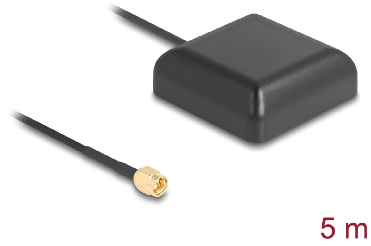 Navilock NL-203AA GNSS GALILEO GPS High Gain Antenna with SMA plug 5 m outdoor