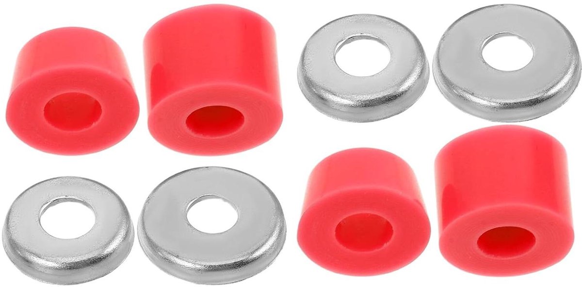 Skateboard Bussen Truck Onderdelen Verbeter Rijden Antivibratie PU Materiaal 4 stuks