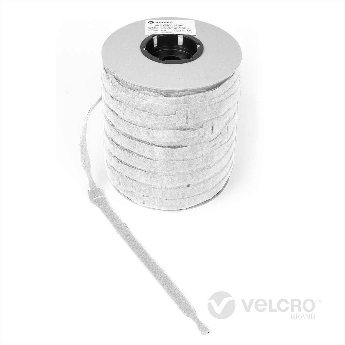 VELCRO® One Wrap® Strap - 20 mm x 230 mm - 750 stuks - Wit