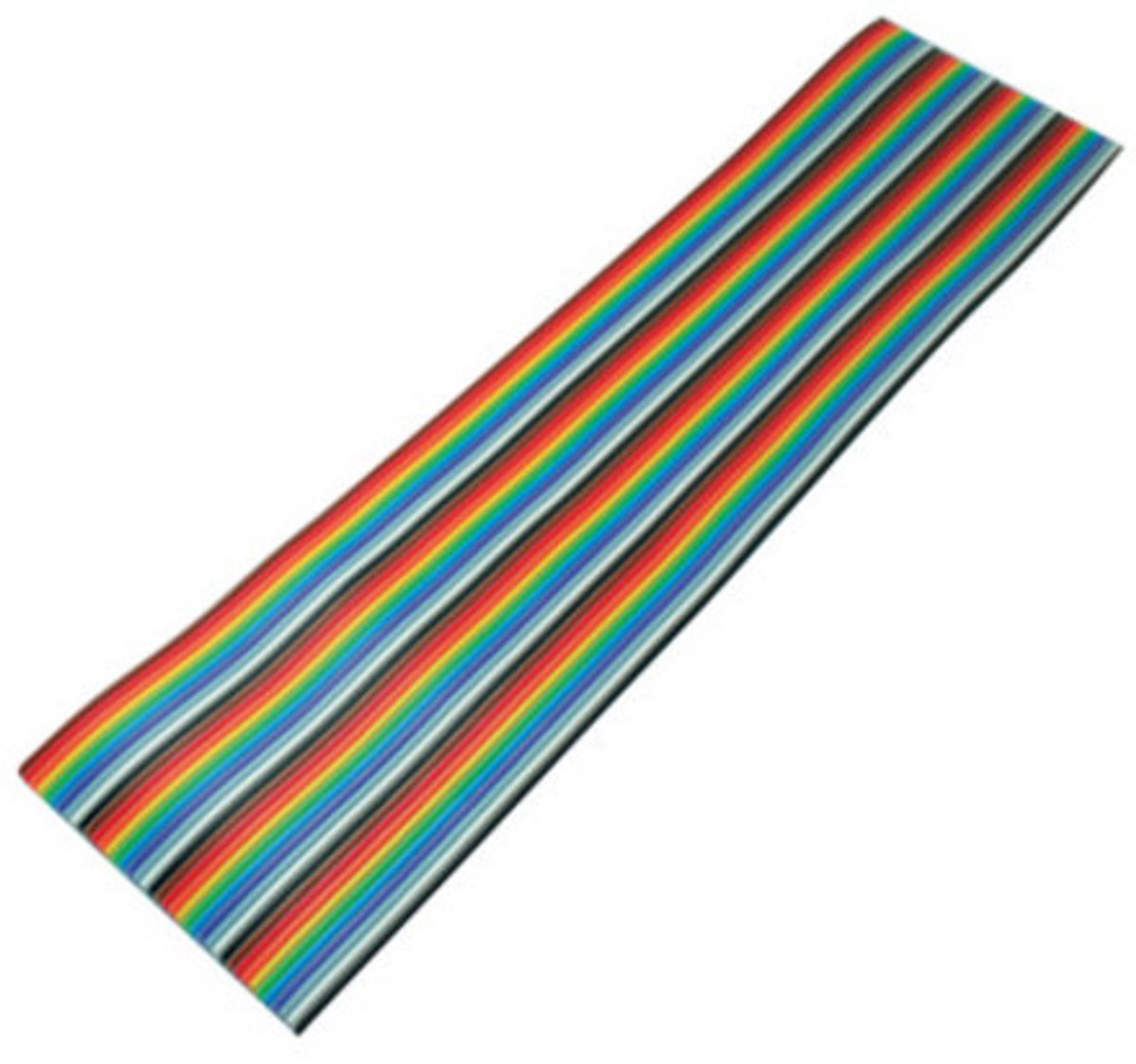 Flachkabel farbig Raster 1,27mm 40 pin 30,5m