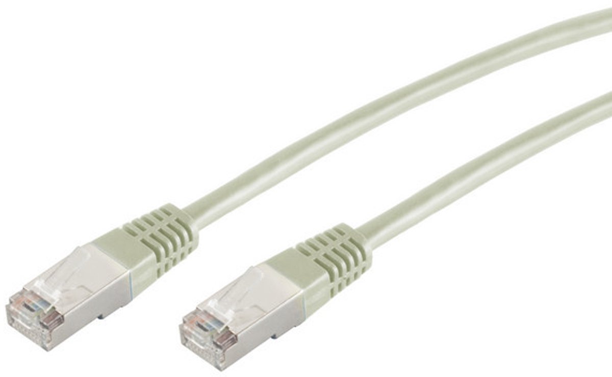 S/CONN 0.5m RJ45 netwerkkabel Grijs 0,5 m Cat6 S/FTP (S-STP)