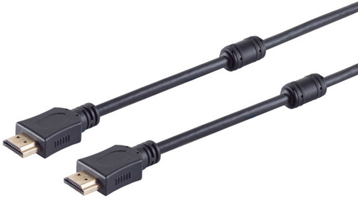 HDMI A-Stecker/HDMI A-Stecker verg. Ferrit HEAC 1m