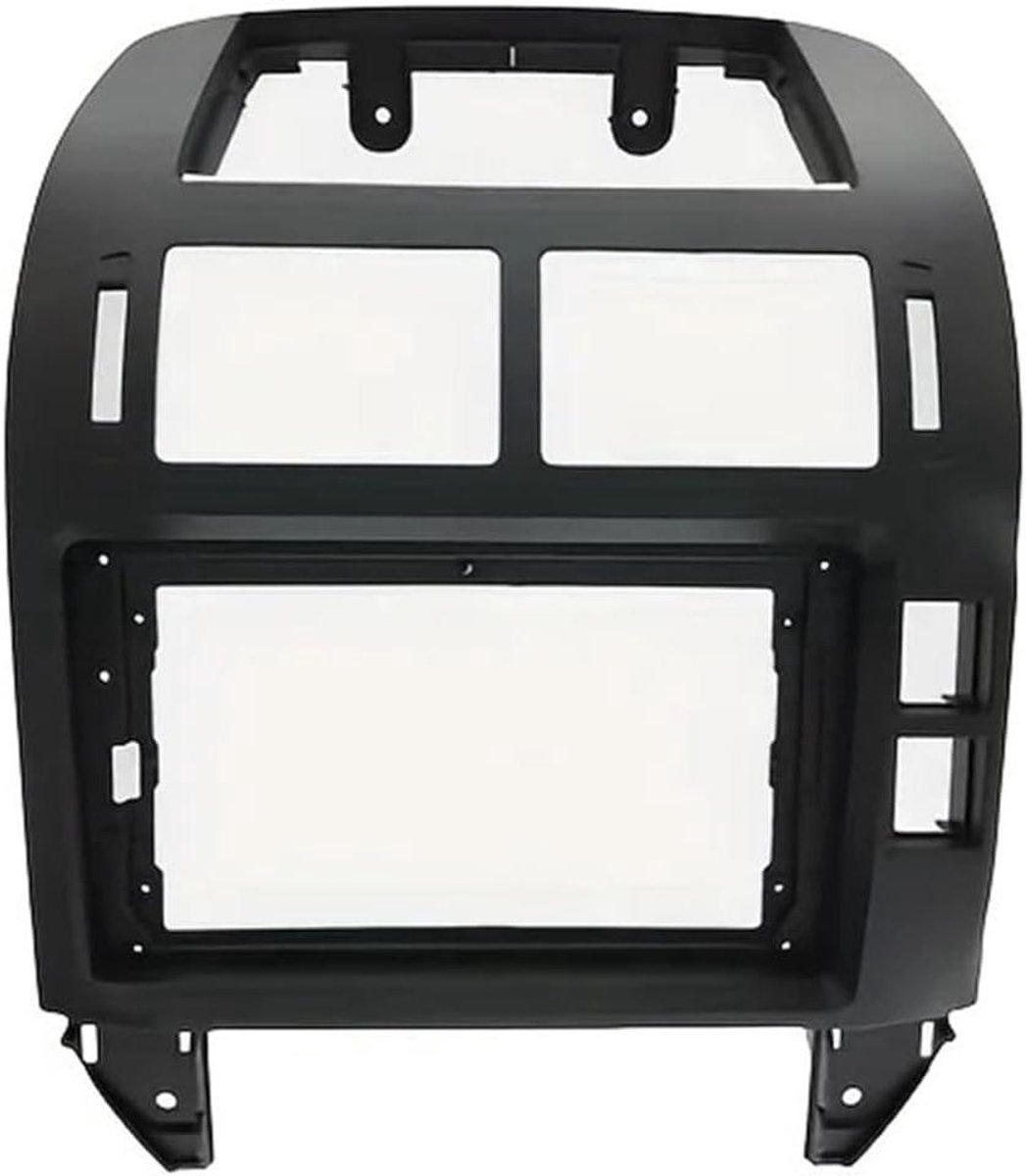 Inbouwframe Radio - Paneelframe Navigatie - Auto Interieur - Naadloze Pasvorm - 9 Inch - Zwart