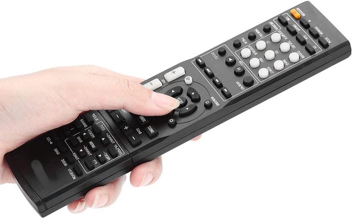 Afstandsbediening - Externe Regeling - TV Bediening - Directe Werking - 21 cm - Zwart