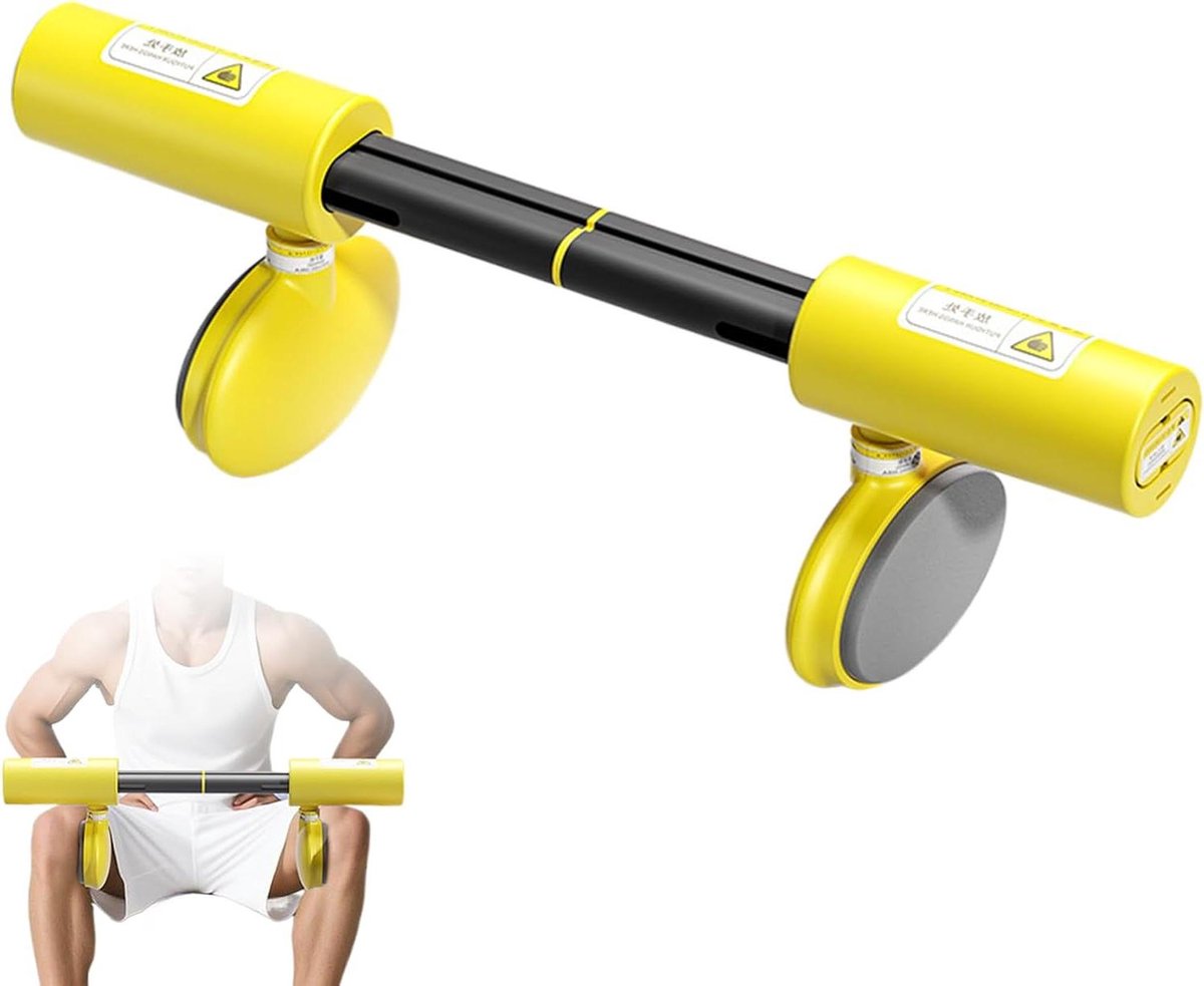 Bekkenbodem Trainer - Bilspier Oefenaar - Thuis Fitness - Stille Weerstand - 56.5 cm - Geel