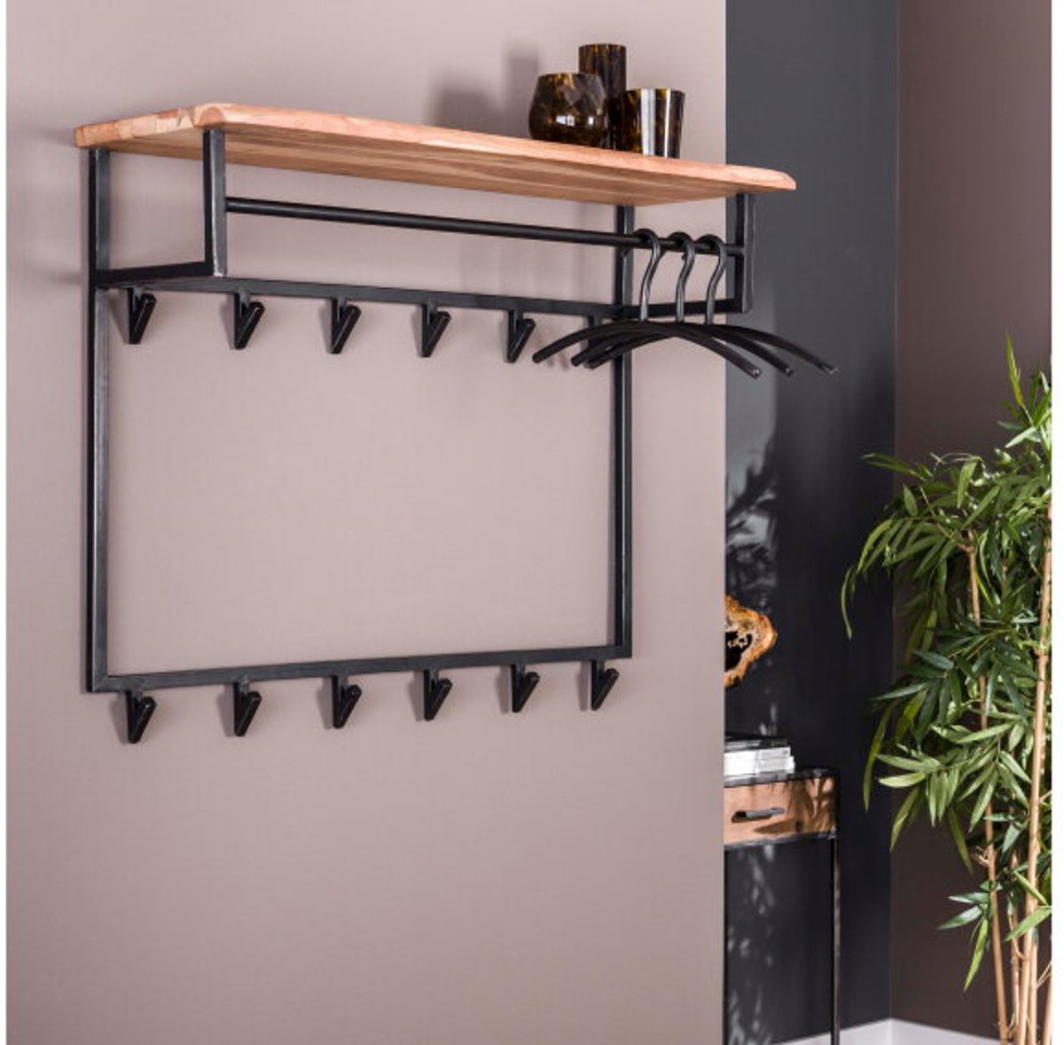 Kapstok Edge Hoog | 12 Haken