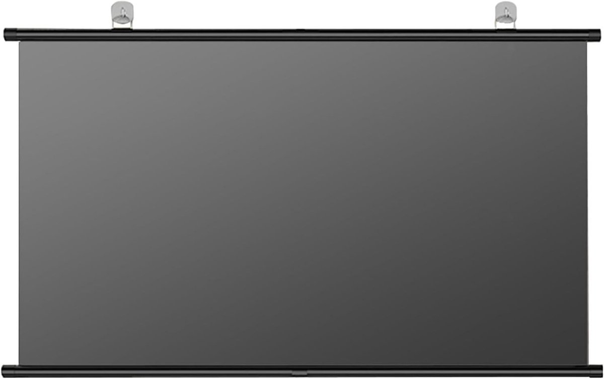 Projectiescherm - Beamerdoek oprolbaar - Thuisbioscoop creëren - Anti-licht materiaal - 60 of 72 inch - Wit