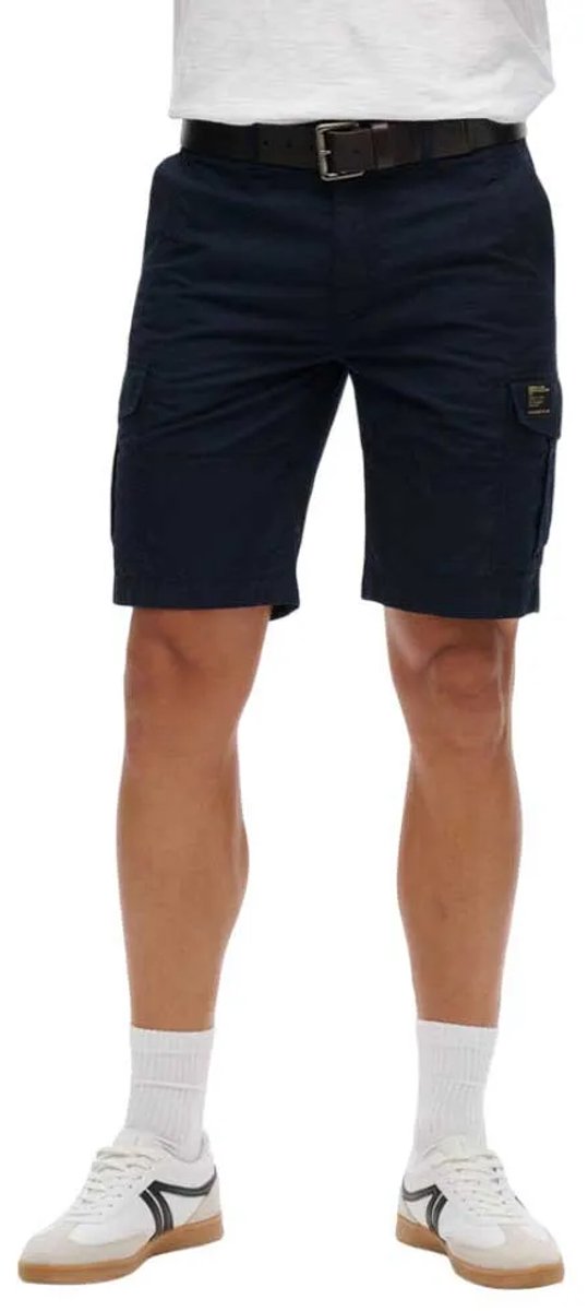 Superdry Vintage Parachute Cargo Shorts 36 Man Marineblauw