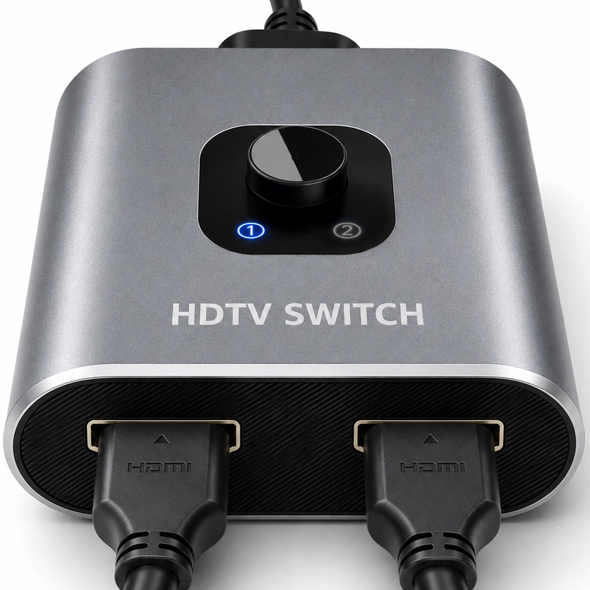 Skoov HDMI Switch 2 in 1 uit - Plug & Play - Dolby / 3D - Splitter - 4K - 60HZ - Premium - Universeel - Game - TV - Extender - Accessoires